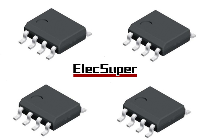 Низкоемкостная диодная защитная сборка SLVU2.8-4 бренда ElecSuper. 
