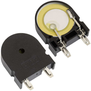 Излучатель пьезокерамический RUICHI HNR-2722 P12.5, 5В