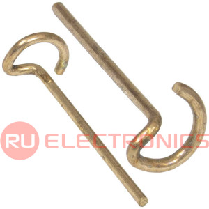 Мини пружинная антенна RUICHI RQM-E094 2.4 ГГц, 2 dBi, 16 мм, пайка, 50 Ом, медная для Wi- Fi/Bluetooth