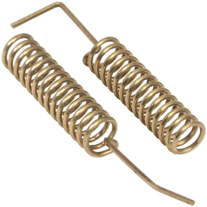 Пружинная антенна RUICHI RQM-E065 915 МГц, 2 dBi, 24 мм, пайка, 50 Ом, бронза для  LoRa/SIGFOX