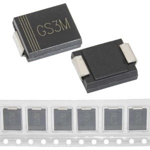 GS3M Senocn выпрямительный диод 1000 В, 3 А, DO-214AB (SMC)