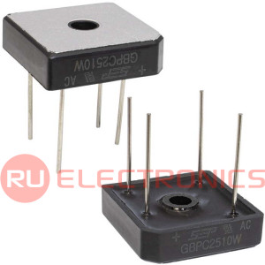 GBPC2510W диодный мост SEP, 25 A, 1000 В, GBPC-W