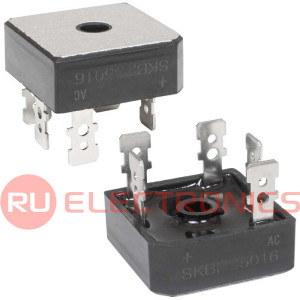 SKBPC5016  RUICHI трехфазный диодный мост 1600 В, 50 А, 28.5х28.5х11 мм