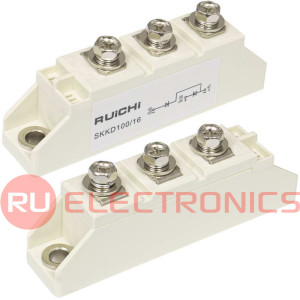 SKKD100/16 RUICHI диодный модуль, полумост, 1600 В, 100 А