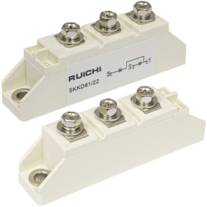 SKKD81/22 RUICHI диодный модуль, полумост, 2200 В, 80 А