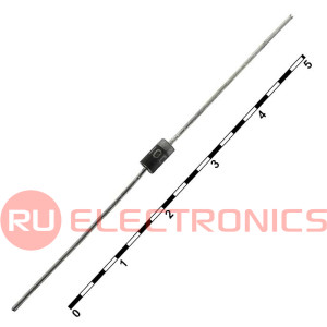 UF4004 MIC ультрабыстрый диод 400 В, 1 А, 50 нс, DO-41
