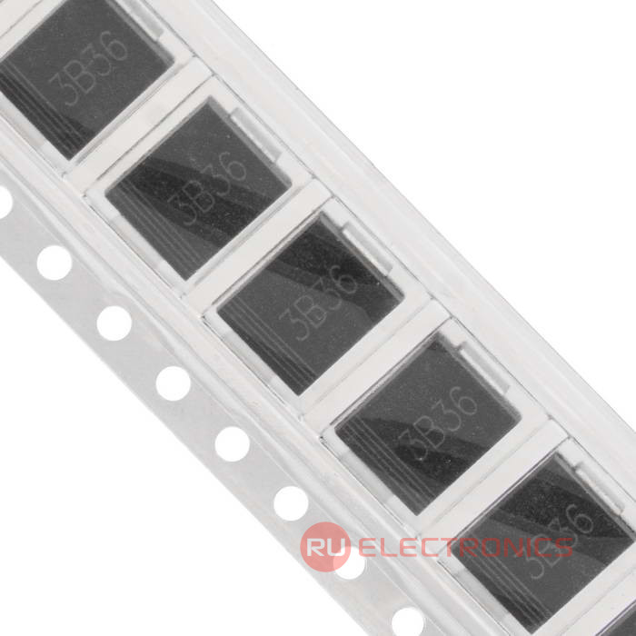 30BQ060 Senocn диод Шоттки 60 В, 3 А, DO-214AB (SMC) 30BQ060 Senocn диод Шоттки 60 В, 3 А, DO-214AB (SMC)