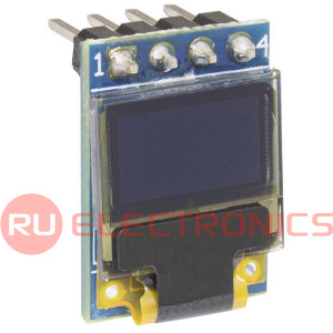 0.42-дюймовый модуль OLED-дисплей RUICHI, DSM-OLED-0.42-4P-W, 72x40 пикселей, I2C,    белый
