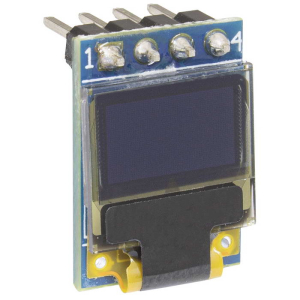 0.42-дюймовый модуль OLED-дисплей RUICHI, DSM-OLED-0.42-4P-W, 72?40 пикселей, I2C,  белый