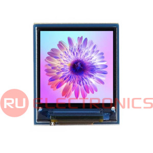 0.85-дюймовый модуль ЖК-дисплей Waveshare, 0.85inch LCD Module, IPS панель, разрешение  128x128, интерфейс SPI, 65 тысяч цветов