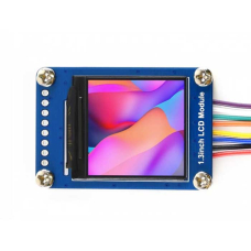 1.3-дюймовый модуль ЖК-дисплей Waveshare, 1.3inch LCD Module, IPS панель, разрешение  240x240, интерфейс SPI, 65 тысяч цветов