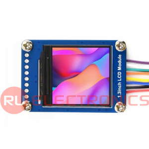 1.3-дюймовый модуль ЖК-дисплей Waveshare, 1.3inch LCD Module, IPS панель, разрешение  240x240, интерфейс SPI, 65 тысяч цветов