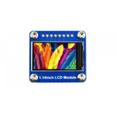 1.14-дюймовый модуль ЖК-дисплей Waveshare, 1.14inch LCD Module, IPS панель, разрешение   240x135,  интерфейс SPI, 65 тысяч цветов