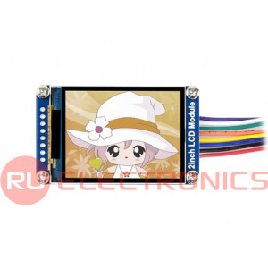 2-дюймовый модуль ЖК-дисплея Waveshare, 2inch LCD Module, IPS экран, разрешение  240x320, интерфейс SPI