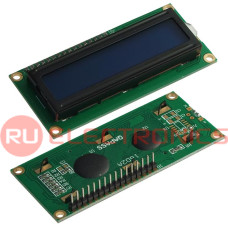 Дисплей символьный RUICHI LCD-1602, микросхема HD44780