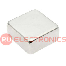 Магнит самарий-кобальтовый RUICHI, 20x20x10 N35, квадратный