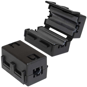 Фильтр ферритовый на провод RUICHI ZCAT1833-6530F черный, в корпусе