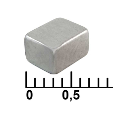 Магнит самарий-кобальтовый RUICHI, 5x4x3 мм, класс N35, прямоугольный