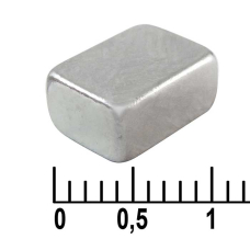 Магнит RUICHI P 8x6x4 мм, класс N35, прямоугольный