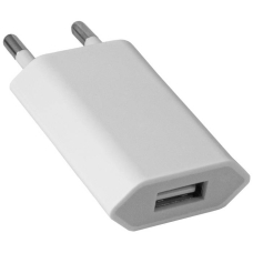 Сетевое зарядное устройство USB RUICHI 638, 1 А, 5 В, 240 Вт, 50 Гц, ABS-пластик, цвет белый