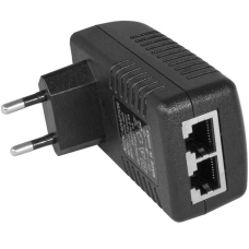 POE-адаптер сетевой RUICHI B002, 2 LAN-порта, 0.5 А, 24 Вт, 220 В, разъем RJ45