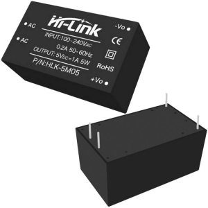 Блок питания на печатную плату Hi-Link HLK-5M05, 85-264 В (АС) 1 А, 5 В, корпус из поликарбоната