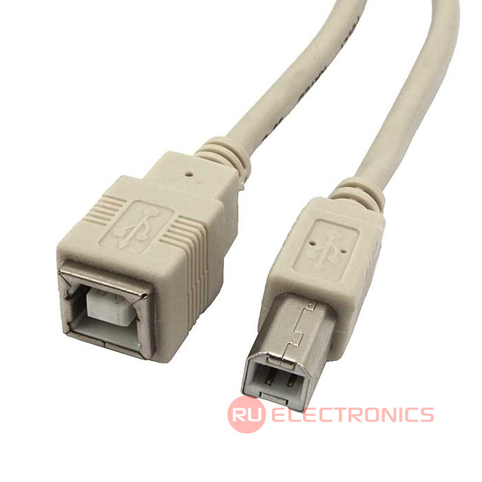 USB-B M USB-B F 1.8m