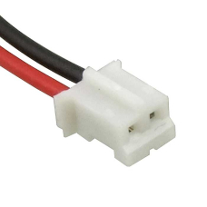 Межплатный кабель питания (розетка) двухполюсный RUICHI HB-02, AWG26, с шагом 2,0 мм, 0,3 м