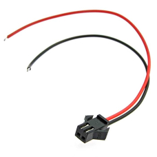 Межплатный кабель питания (розетка) RUICHI SM-коннектор, 2Pх150 мм, 22AWG, с шагом 2,5 мм