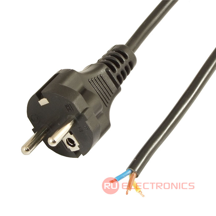 ПВС-ВП S22D 3х0.75 1.8м(ч)