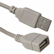 Кабель компьютерный USB соединительный SZC USB-AF-USB-A(m), 1.8 м