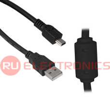 Компьютерный шнур RUICHI USB 2.0 A(m)-mini USB B(m), 1.8 м