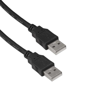 Компьютерный шнур RUICHI USB 2.0 A(m)-USB A(m), 1.8 м, чёрный