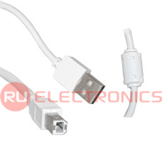 Компьютерный шнур RUICHI USB 2.0 A(m)-USB B(m) ,1.8 м