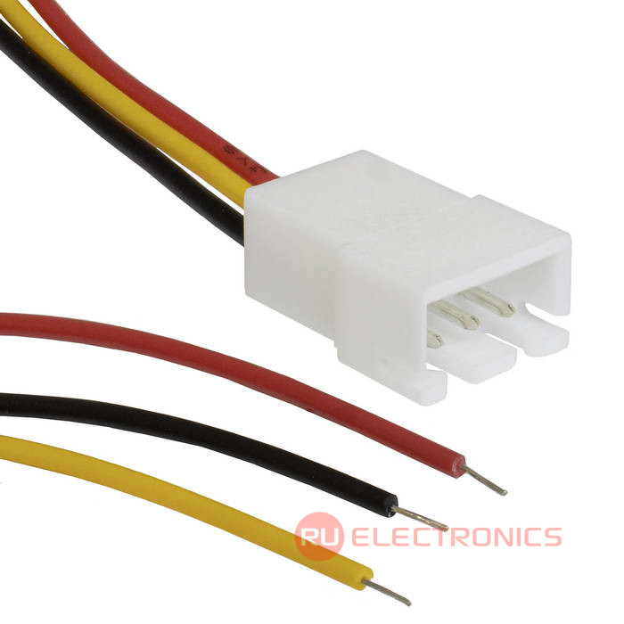 1007 AWG26 2.54mm C3-03M RYB