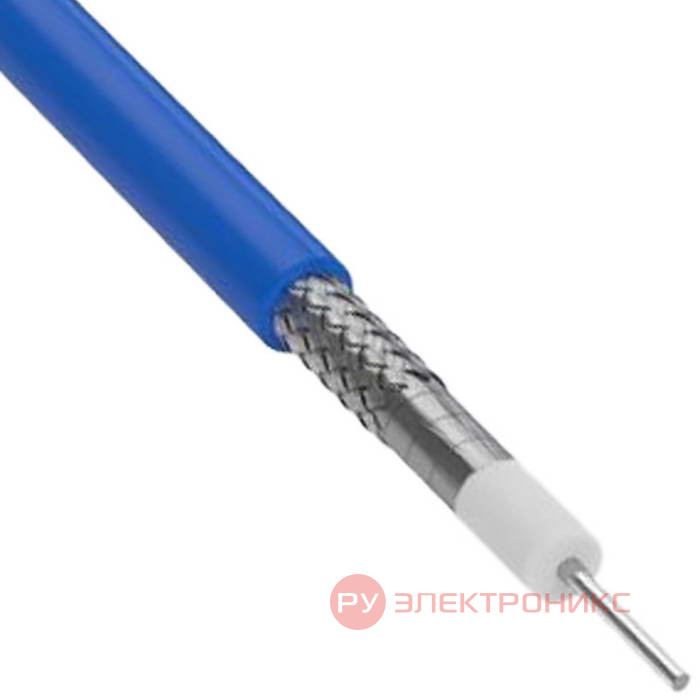 RG-405, коаксиальный кабель RUICHI RG-405, 100м, серый