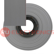 Кабель ленточный 26-проводный RUICHI шаг 1.27 мм сечение жила CU изоляция PVC цвет серый