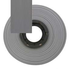 Кабель ленточный 20-проводный RUICHI, шаг 1,00 мм, жила CU, изоляция PVC, цвет серый