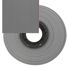 Кабель ленточный 30-проводный RUICHI, шаг 1,00 мм, жила CU, изоляция PVC, цвет серый