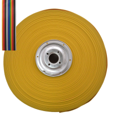 Кабель ленточный 16-проводный RUICHI, шаг 1,27 мм, жила CU, изоляция PVC, цвет  мультиколор