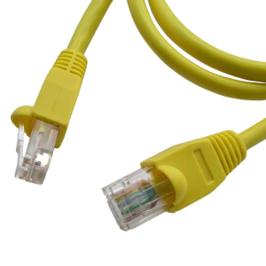 Патчкорд RJ-45 UTP Cat5e RUICHI, 1 м, желтый