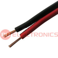 Акустический кабель RUICHI, 2x0.50 мм, CU+CCA, красно-чёрный