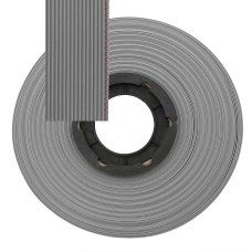 Кабель ленточный 16-проводный RUICHI, шаг 1,00 мм, жила CU, изоляция PVC, цвет серый