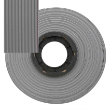 Кабель ленточный 25-проводный RUICHI шаг 1.27 мм сечение жила CU изоляция PVC цвет серый
