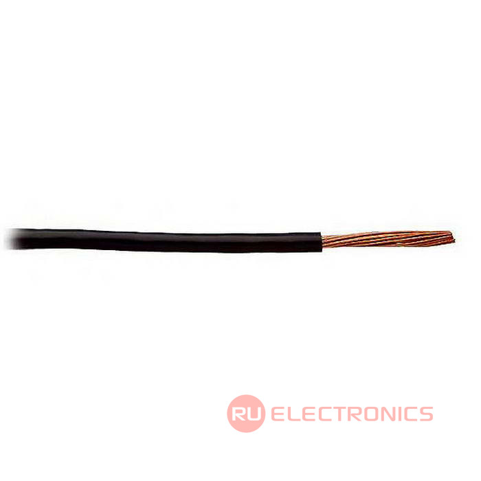 Провод монтажный МГШВ, Камский кабель, сечение 1 мм, синий