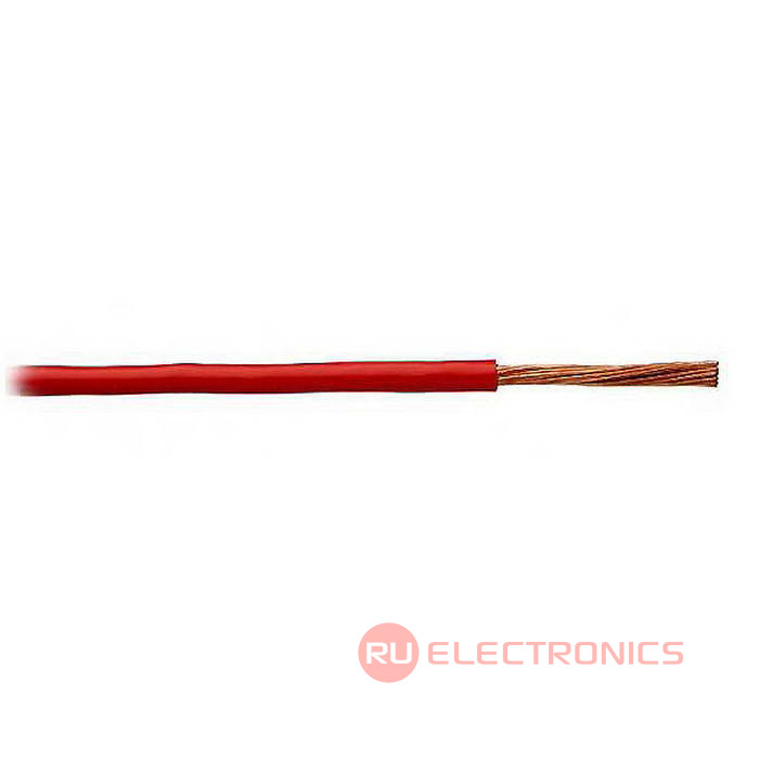 Провод монтажный МГШВ, Камский кабель, сечение 1 мм, синий