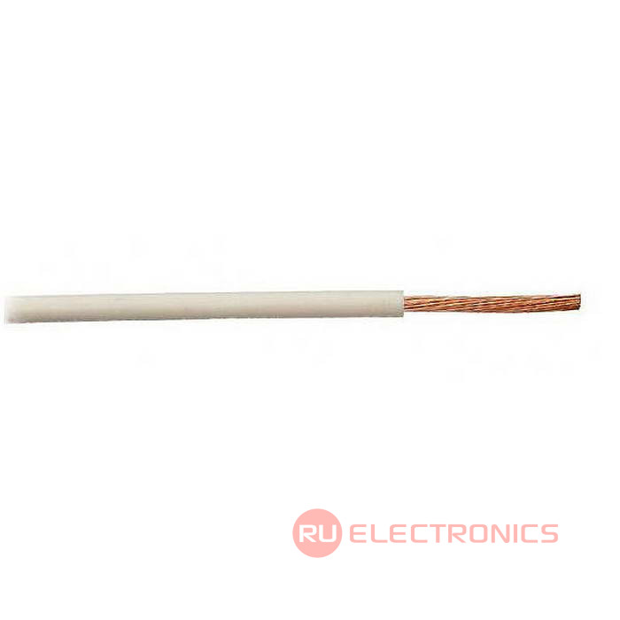 Провод монтажный МГШВ, Камский кабель, сечение 1 мм, синий