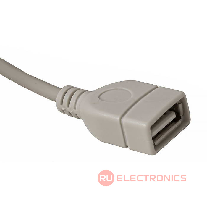 Кабель компьютерный USB соединительный SZC USB-AF-USB-A(m), 1.8 м