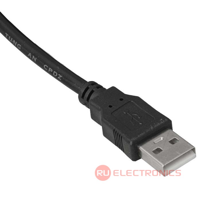 Компьютерный шнур RUICHI USB 2.0 A(m)-mini USB B(m), 1.8 м