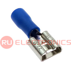 Клемма ножевая изолированная RUICHI FDD1.25-250, синяя